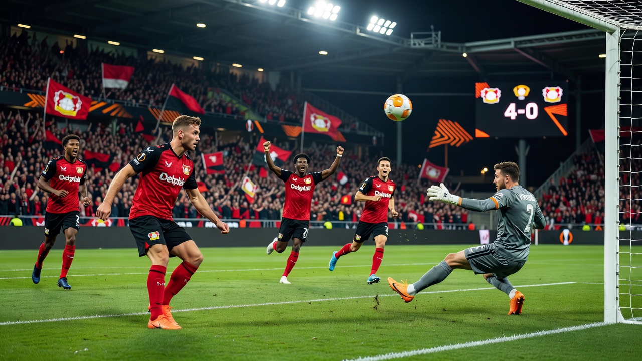Schick Brilha de Pênalti e Leverkusen Assume Liderança na Europa