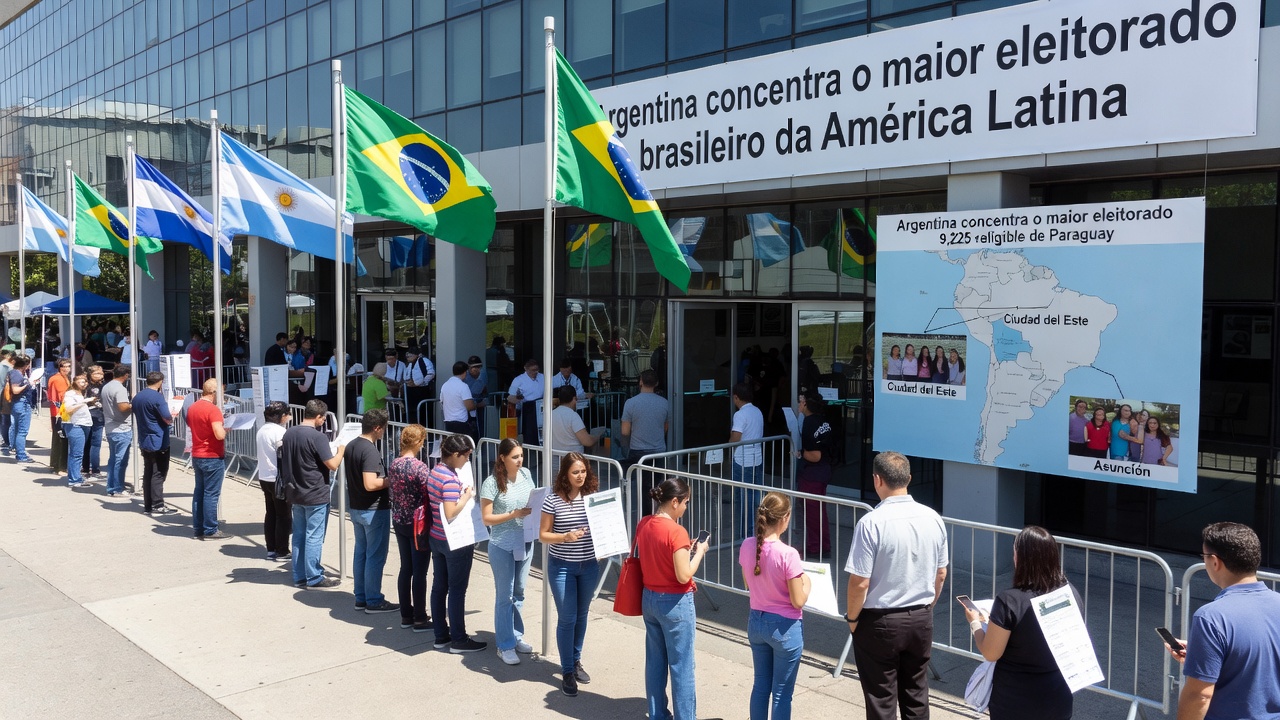 Argentina concentra o maior eleitorado brasileiro da América Latina