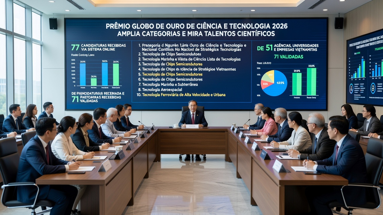 Prêmio Globo de Ouro amplia categorias e mira talentos científicos