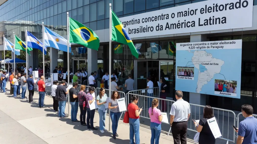 Argentina concentra o maior eleitorado brasileiro da América Latina